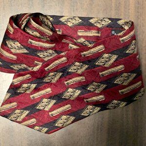 Bugatti Men's Tie 100% Italian Silk Made in USA